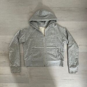 Simon Miller Grey Zip up hoodie size XS